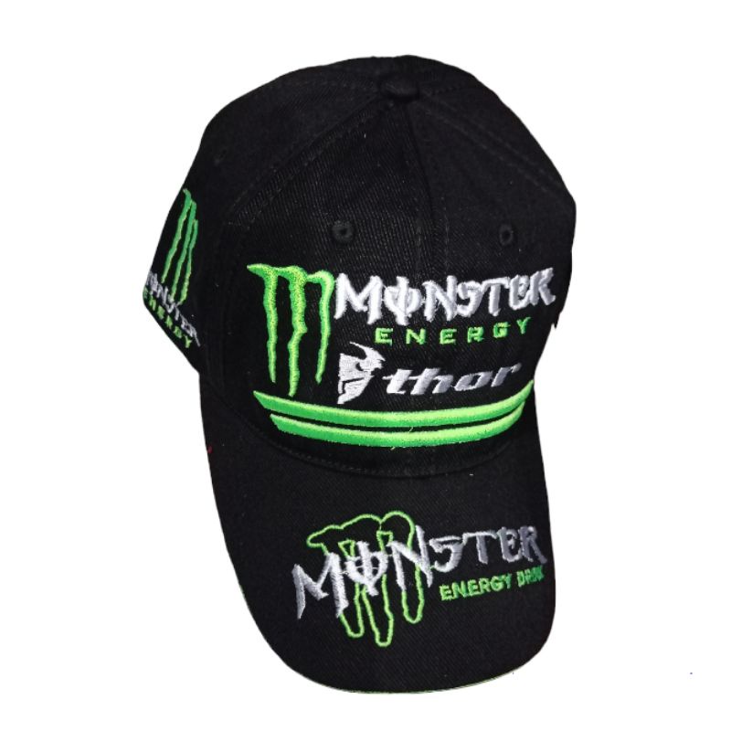 Monster ENERGY หมวกแข่งรถ หมวกผู้ใหญ่ Unisex