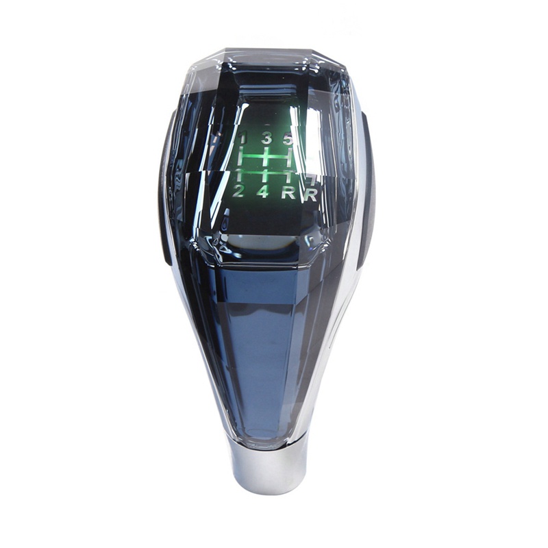 Superb รถ Universal LED คริสตัลจับเกียร์ธรรมดาเกียร์ Shift Knob Lever Stick Head สําหรับ Toyota Honda Hyundai Nissan