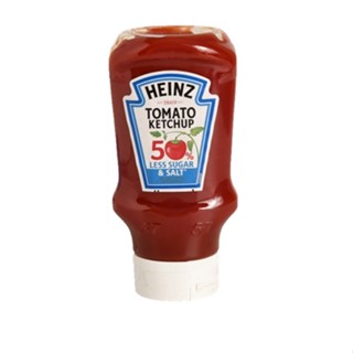 Heinz Tomato Ketchup 50% Less Sugar 435g ไฮนซ์ ซอสมะเขือเทศ น้ำตาลลดลง50%