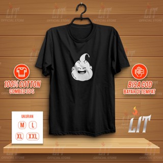 เสื้อยืด ผ้าฝ้าย พิมพ์ลายอนิเมะ Dragon Ball MAJIN BUU Manga Japan Combed 30s V1 LIT สําหรับผู้ชาย และผู้หญิง_05