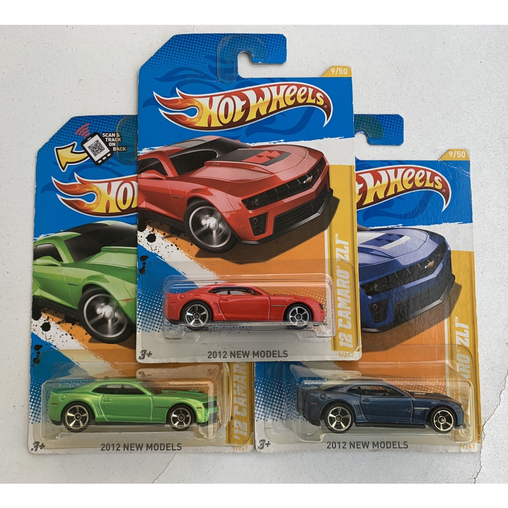 Hot Wheels 12 Camaro ZL1 Combo 3 Cars (รุ่นแรก)