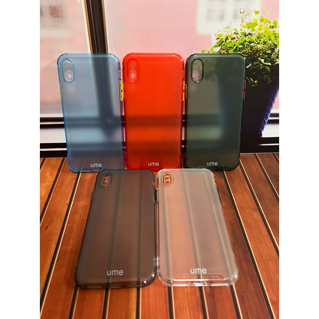 IPHONE X CASE SILICON UME TPU MATTE RAINBOW UNIQUE