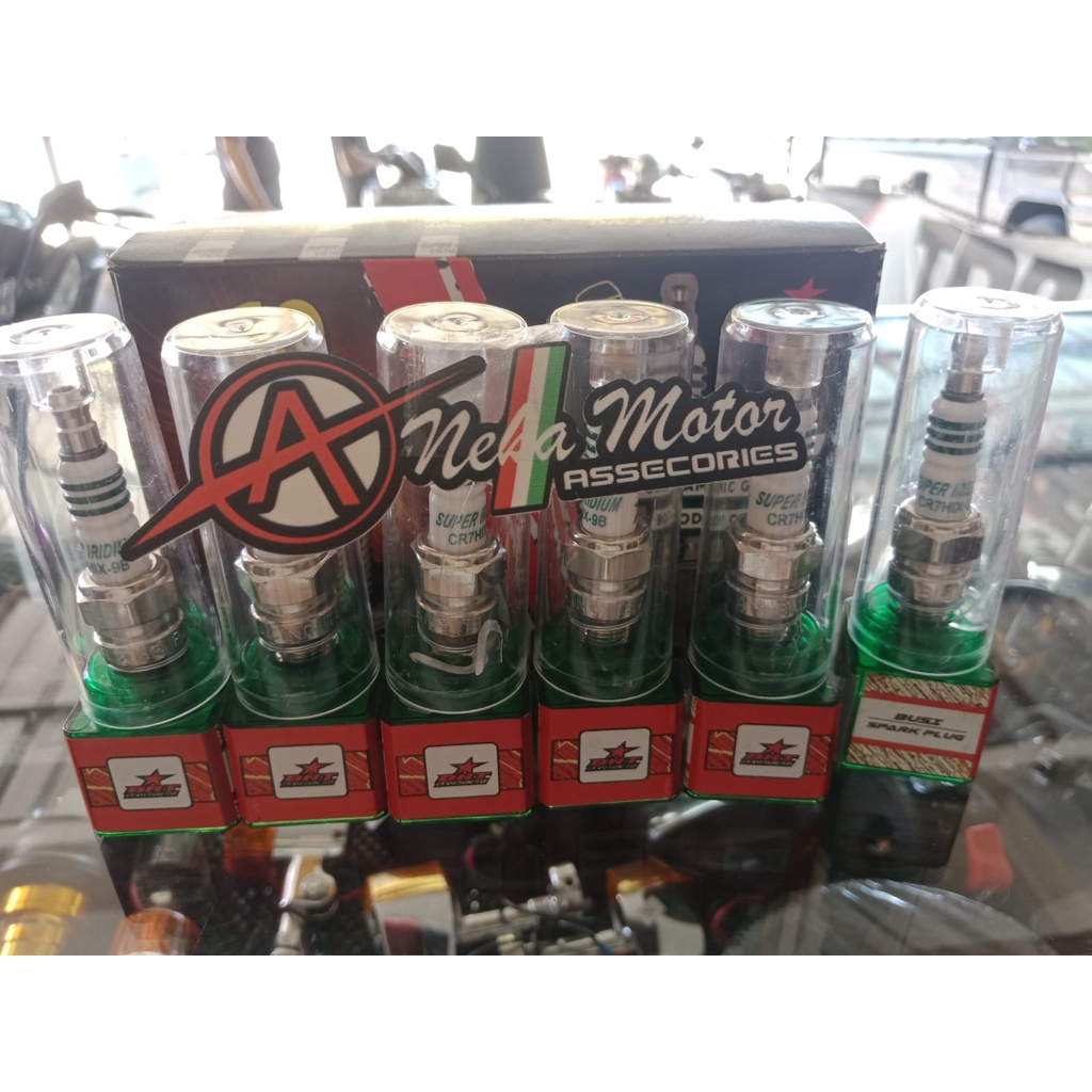 BRT SUPER IRIDIUM CPR9EAIX CR7HIX-9B DPR8EIX-9B LMAR8L SPARK PLUG (READY FOR MOTORCYCLES NMAX VARIO 