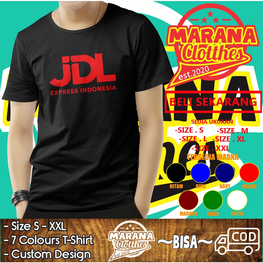 เสื้อยืดบริษัท JDL Express อินโดนีเซีย