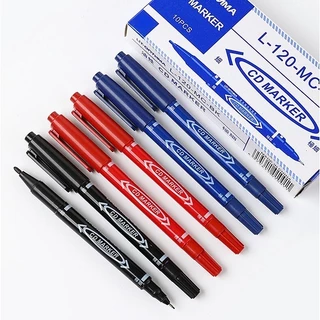 (S2-S30)ปากกาหมึกซึม2หัว หัวปากกา 0.5 มม. พร้อมส่ง
