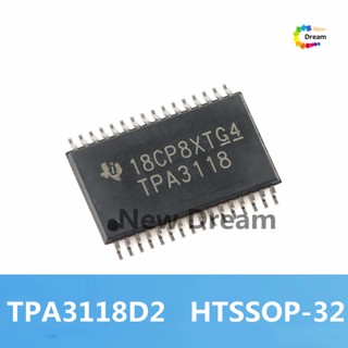 ชิปวงจรรวมเครื่องขยายเสียง TPA3118 TPA3118D2DAPR TPA3118D2DAP HTSSOP32 SMD Mono Class-D 1 ชิ้น