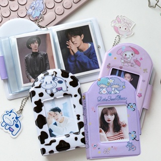 Sanrio อัลบั้มรูปภาพโพลารอยด์ PVC ลายการ์ตูนไอดอล ขนาดเล็ก 3 นิ้ว พร้อมส่ง YM