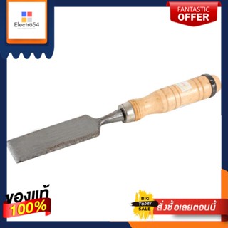 CHISEL สิ่ว ด้ามไม้ แสงเจริญ 1.5 นิ้วCHISEL WITH WOODEN HANDLE S.P.E GROUP 1/5IN