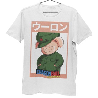 เสื้อยืด Unisex รุ่น อูลอน Oolong Edition T-Shirt ดราก้อนบอล Dragon Ball สวยใส่สบาย 100%cotton comb_04