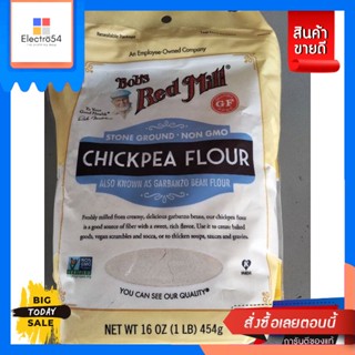 Bobs Red Mill Chickpea Flour แป้งถั่วชิคพี 454 กรัมBobs Red Mill Chickpea Flour Chickpe