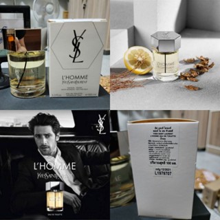 กล่องเทสเตอร์ YSL LHomme Eau De Toilette 100ML ราคา 4900 บาท MFG 12/2021 EXP 12/2025