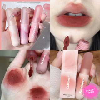 Kobeleen Velvet Mist ลิปโคลน ลิปสติก เนื้อแมตต์ น้ําหนักเบา นุ่ม ลิปทินท์ ไม่ซีดจาง ลิปเคลย์ ลิปครีม ลิปสติก เครื่องสําอาง