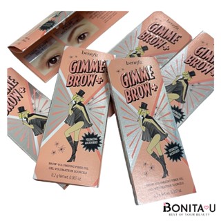 Benefit Cosmetics Gimme Brow+ Brow-Volumizing Fiber Gel สี 03  ขนาด 0.2 g ขนาดทดลองใช้ได้1-2 ครั้ง