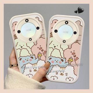 Soft Casing for New Honor X9a 5G เคส Cartoon Phone Case Lambskin TPU Shockproof Protective Phone Back Cover เคสโทรศัพท