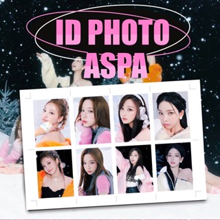 ✨id photo aespa 3x4 cm ✨ ได้ครบเมมเบอร์ ภาพสีสด ไม่ซีดง่าย