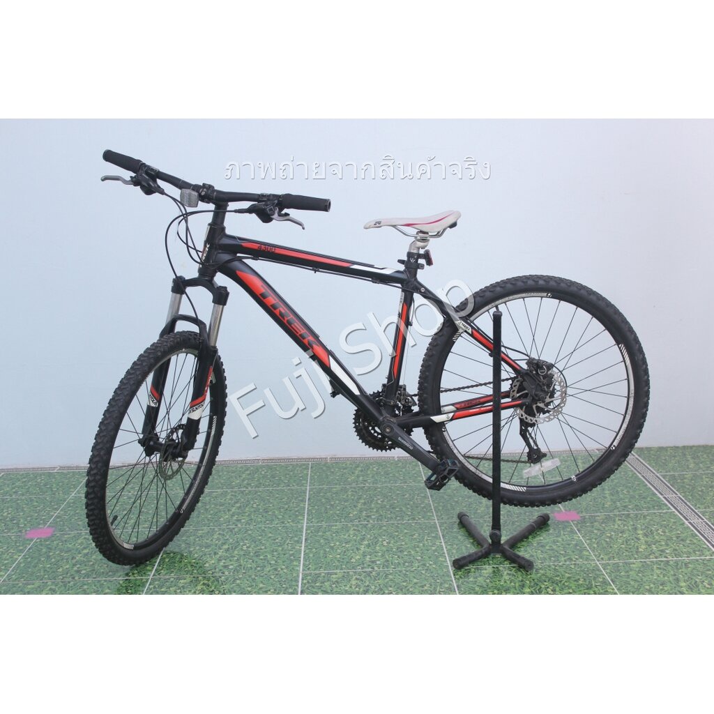 จักรยานเสือภูเขาญี่ปุ่น - ล้อ 26 นิ้ว - มีเกียร์ - อลูมิเนียม - มีโช๊ค - Disc Brake - TREK Four series 4300 - สีดำ [จ...