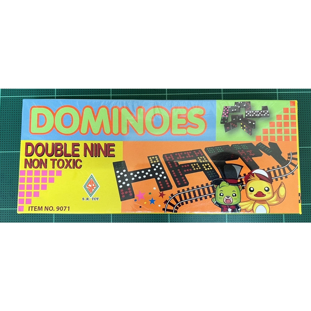 C165. Dominoes Double Nine Non toxic ใหม่ในซีล