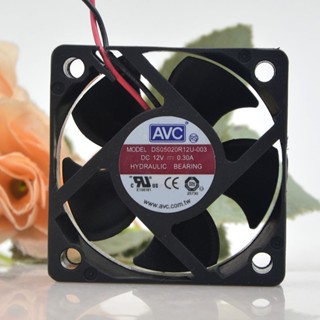 ใหม่ พัดลมระบายความร้อน Taiwan AVC 5020 5CM DS05020R12U-003 12V 0.30A