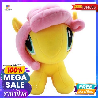 โพนี่ ตุ๊กตาฟลัตเทอร์ชาย รุ่น PN0005 สีเหลือง Pony Doll Fluttershy Model PN0005 Yellow Colorตุ๊กตาผ้าขน