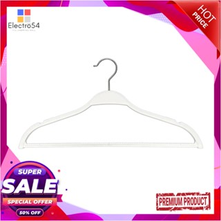 CLOTHES ไม้แขวนเสื้อ PLIM ZIGZAG สีขาว แพ็ก 5 ชิ้นCLOTHES HANGER PLIM ZIGZAG WHITE 5PCS