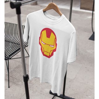 [S-5XL] เสื้อยืด Unisex รุ่น Iron Man T-Shirt สวยใส่สบายแบรนด์ Khepri 100%cotton comb รีดทับลายได้เลย ไม่ยืดไม่หดไม_07