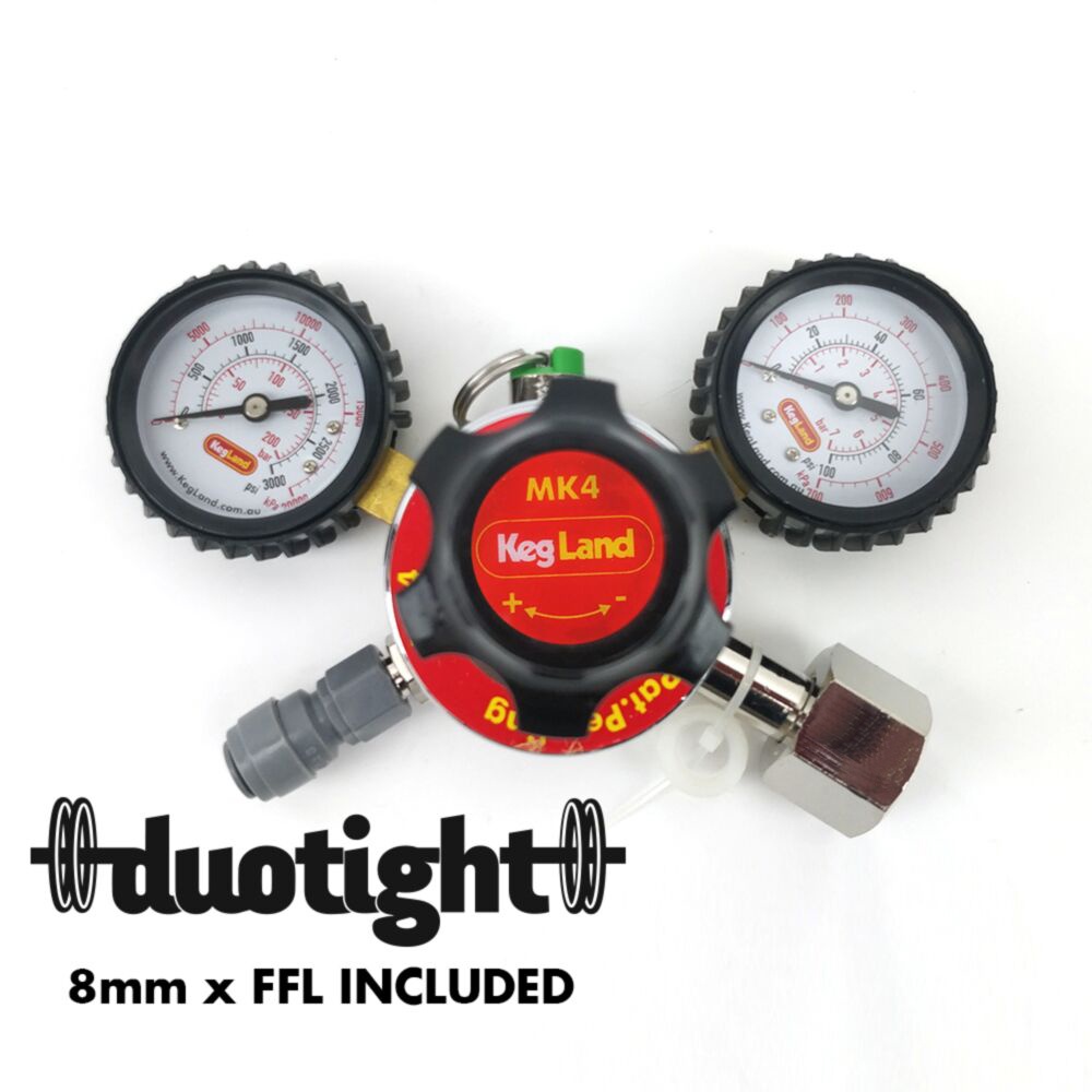KegLand MK4 CO2 Regulator (CGA320 Connector)