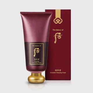 โฟมล้างหน้า The History of Whoo Jinyulhyang Essential Cleansing Foam 180ml.