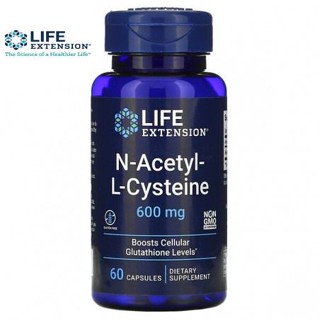 EXP. 03/25💦🌟 LE N-Acetyl-L-Cysteine 600mg. 60capsules NAC 60 เม็ด