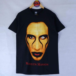 #เสื้อวง Marilyn Manson ลายหน้าทอง มือ 1 ลิขสิทธิ์แท้