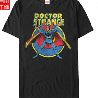 เสื้อยืดแขนสั้น พิมพ์ลาย Sorcerer Supre Doctor Strange แบบเรียบง่าย สําหรับผู้หญิง