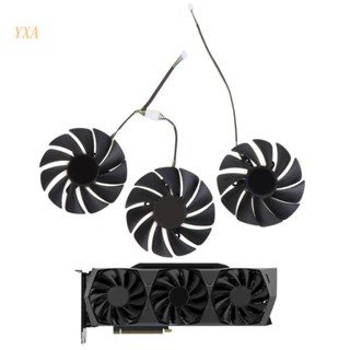 Yxa การ์ดจอ 89 มม. CF9015H12S 4Pin สําหรับ ZOTAC RTX 3090 Trinity RTX 3080 3 ชิ้น