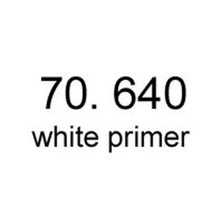 (เหลือ1ชิ้น) vallejo 70. 640 white primer 17 ml.