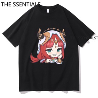 Genshin Impact Nilou T Shirt /Men Harajuku Graphic Aesthetic Tshirt Unisex Cotton Tees Japan Anime Manga Cartoon To_03