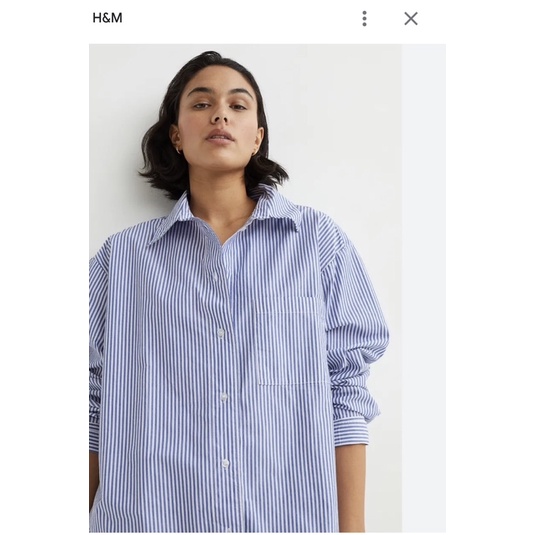 เสื้อ H&m ไซส์ XL สินค้าแท้ ใหม่ 95%
