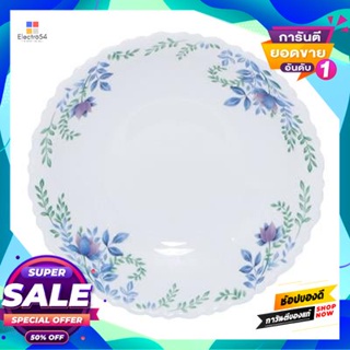 Opal จานโอปอทรงลึก Garden Blue Kassa Home รุ่น Hbsp95 ขนาด 9.5 นิ้ว สีน้ำเงินdeep Opal Plate Garden Blue  Home Hbsp95 Si