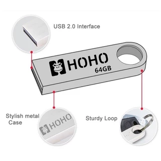 🔥HOHO Portable Metal แฟลชไดร์ฟ 4GB 8GB 16GB 32GB 64GB USB Flash Drive USB 2.0 3.0 Data Traveler เก็บข้อมูล แฟลชไดร์ฟ