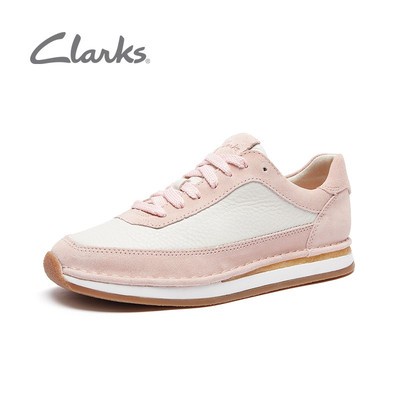 Clarks รองเท้าวิ่ง รองเท้าเทรนนิ่ง แบบผูกเชือก สําหรับผู้หญิง