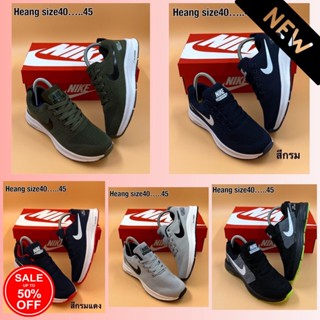 [[M&amp;M SHOP]] รองเท้าผ้าใบ รองเท้าใส่วิ่งออกกำลังกาย สำหรับผู้ชาย รองเท้าผญ  Sz 40..45  ส่งตรงไม่ผ่านพ่อค้าคนกลาง