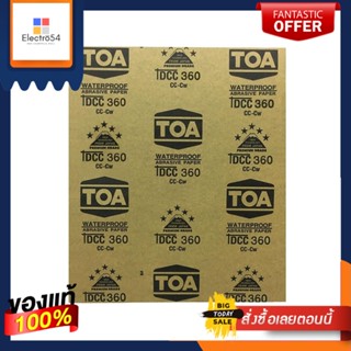 SANDPAPER กระดาษทรายขัดเหล็ก TOA NO.360SANDPAPER FOR METAL TOA NO.360