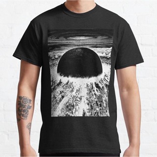 Akira cyberpunk city explosion New mens fashion short sleeve t-ShirtS-5XLDIY เสื้อยืด_12