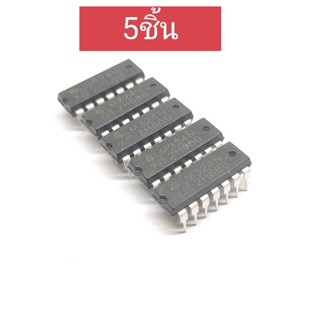 5ชิ้น ไอซี LM324 LM324N Quad Operation Amplifier