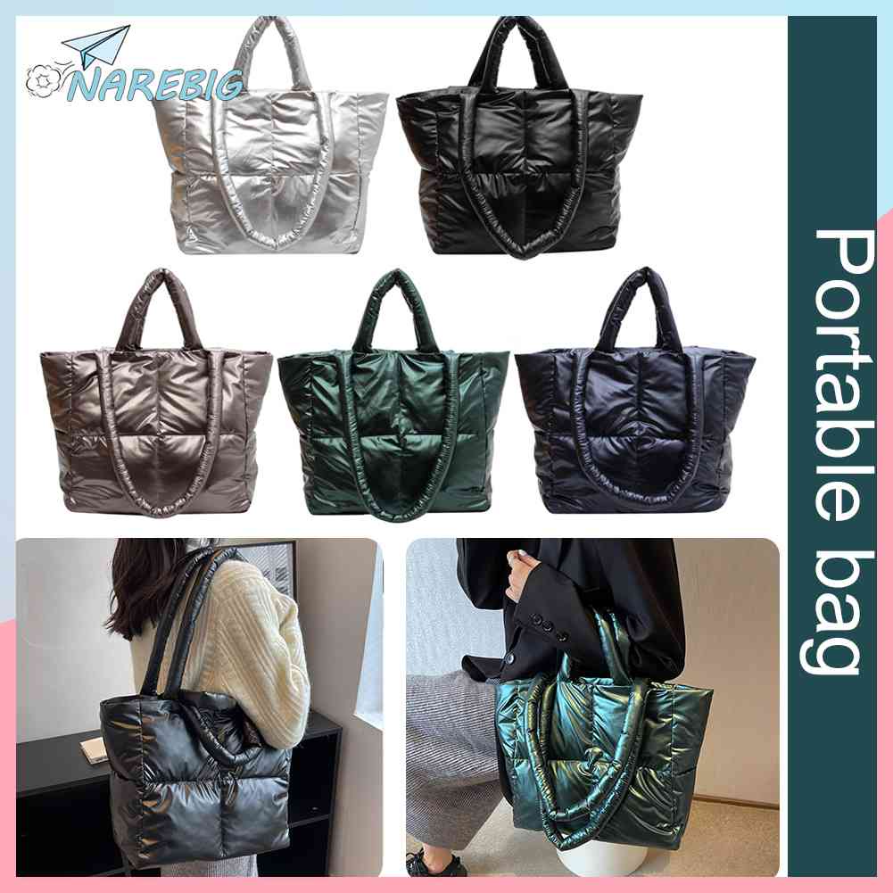( Narebig )👜กระเป๋าสะพายไหล่ผู้หญิงมีสไตล์และกว้างขวางสำหรับฤดูใบไม้ร่วงและฤดูหนาว✿