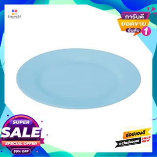 Shape จานเมลามีนทรงตื้น Melamine Ware รุ่น P1012-8 ขนาด 8 นิ้ว สีฟ้าshallow Shape Melamine Plate Melamine Ware P1012-8 S