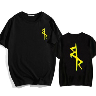 【2022tshirts】อะนิเมะ Cyberpunk Edgerunners เสื้อยืด Gothic Cool Graphic เสื้อยืดพิมพ์ 100% Cotton_12