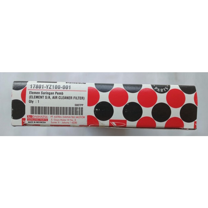 ฟิลเตอร์ Ail Ayla 1,000 CC 17801-YZ100-001