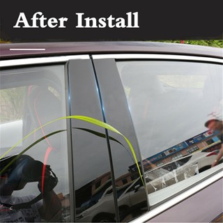 【Hot Style】สติกเกอร์ติดเสาประตูรถยนต์ สําหรับ Infiniti Q45 F50 2002-2006 6 ชิ้น ต่อชุด