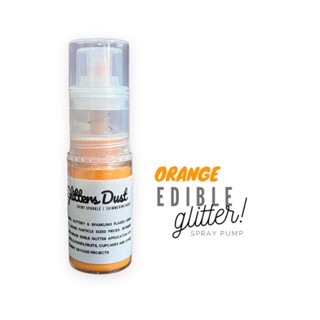 Orange | Edible Glitter Spray สเปรย์กลิตเตอร์ ฟู๊ดเกรด สำหรับตกแต่งเค้ก เบเกอรี่