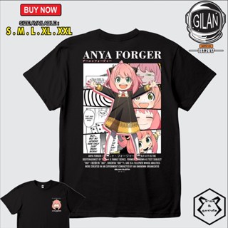 🌟​พร้อมส่ง​🌟 เสื้อยืด พิมพ์ลายอนิเมะ Spy X FAMILY ANYA FORGER V3_03