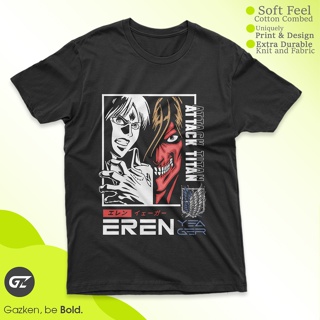 Gazken Kaos Eren Yeager Founding Titan The Undead Pain AOT Attack On Titan Baju การ์ตูนอนิเมะมังงะ
