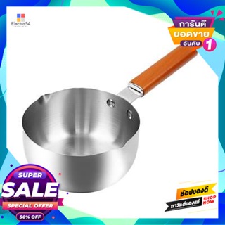 Steel หม้อด้ามสเตนเลส Kassa Home รุ่น Sn-0015 ขนาด 16 ซม. สีเงินstainless Steel Pot  Home Model Sn-0015 Size 16 Cm. Silv